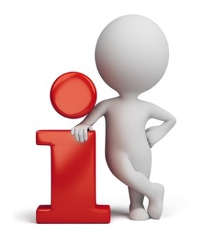 3d small people - info icon 3d small people - info icon